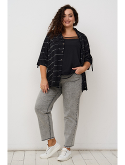 Джинсы Приам 924007 серый 50,52,64р