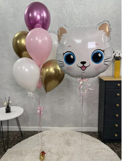 Набор шаров Милая кошечка