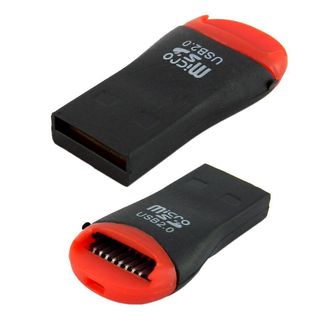 2000131459119	Картридер  WALKER WCD-06 Micro SD - USB .