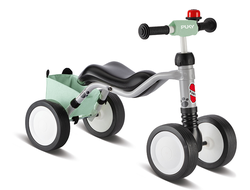 Беговел-каталка Puky Wutsch Panda 3027 grey серый/мятный