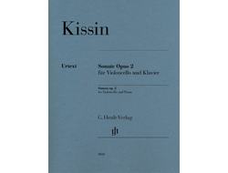 Kissin, Evgeny Sonate op.2 für Violoncello und Klavier
