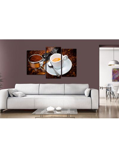 Модульная картина "Кружечка кофе"