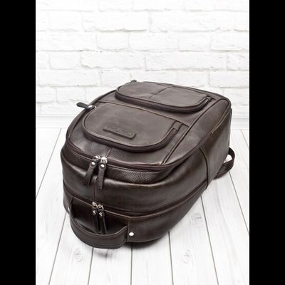Кожаный рюкзак Rivarolo brown (арт. 3071-04)