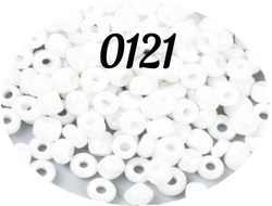 Бисер Zlatka 8/0 10гр цвет № 0121 белый