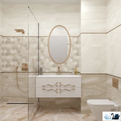 Плитка настенная Eurotile Istambul Beige 30 х 60 см под мрамор