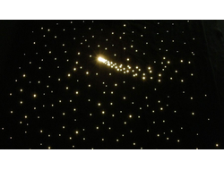Ковёр настенный фибероптический ЗВЁЗДНОЕ НЕБО 1,45х1,45 м., 120 звёзд