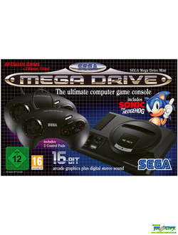 Sega Mega Drive 2 mini EU Игровая ретро консоль