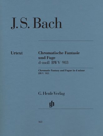 Bach, J.S. Chromatische Fantasie und Fuge d-moll BWV903: für Klavier