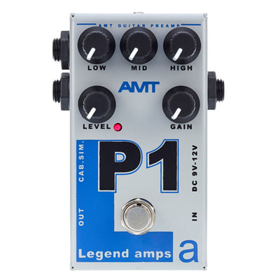 AMT P1 - одноканальный гитарный предусилитель Peavey [без БП]
