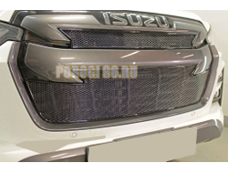 Защита радиатора Isuzu D-Max 2019- black низ PREMIUM