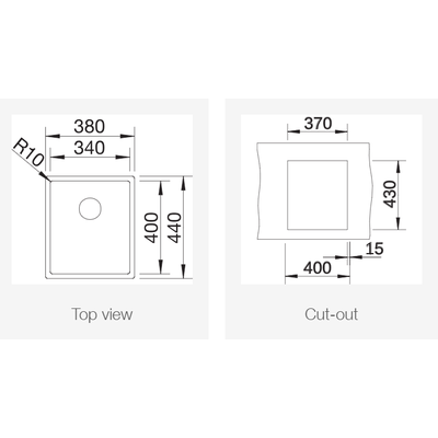 Мойка Blanco Claron 340-IF