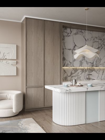 Карниз из экополимера Cosca Decor KX022, 2 метра