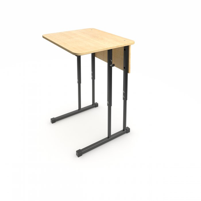 Стол ученический одноместный регулируемый по высоте