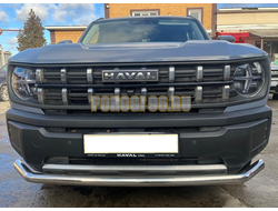 Защита переднего бампера Папа Тюнинг d60 Haval H3 2024-