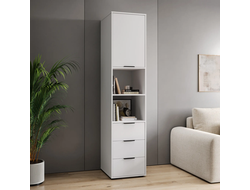 Пенал Оптима ОП-03 Белый структурный/Меренга