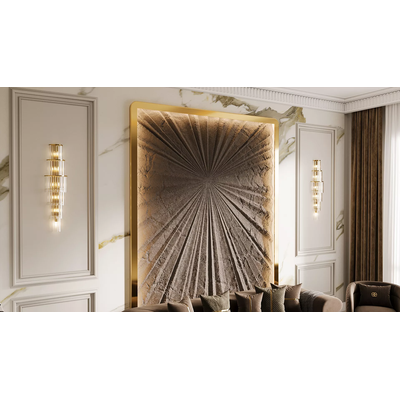 Панно гипсовое OBSIDIAN артикул SPN16