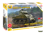 5063. Американский средний танк Шерман М4А2 (1/72 9см)
