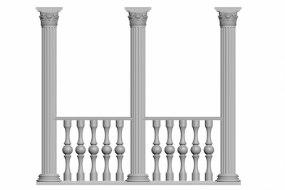 балюстрада балясин BL-013 с колоннами