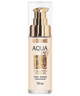 LUXVISAGE AQUA veil HYALURON COMPLEX Крем-флюид тональный