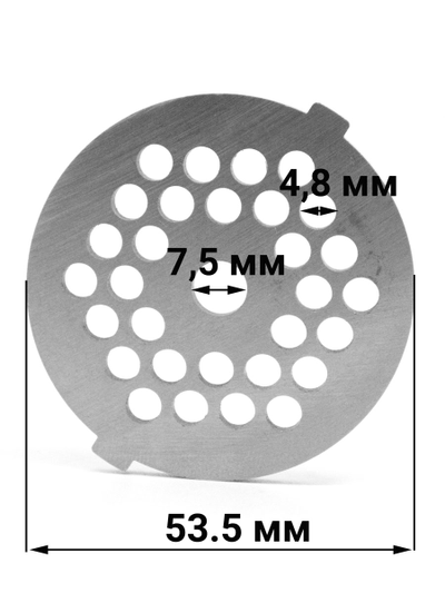 Решетка 5 мм к мясорубке Normann
