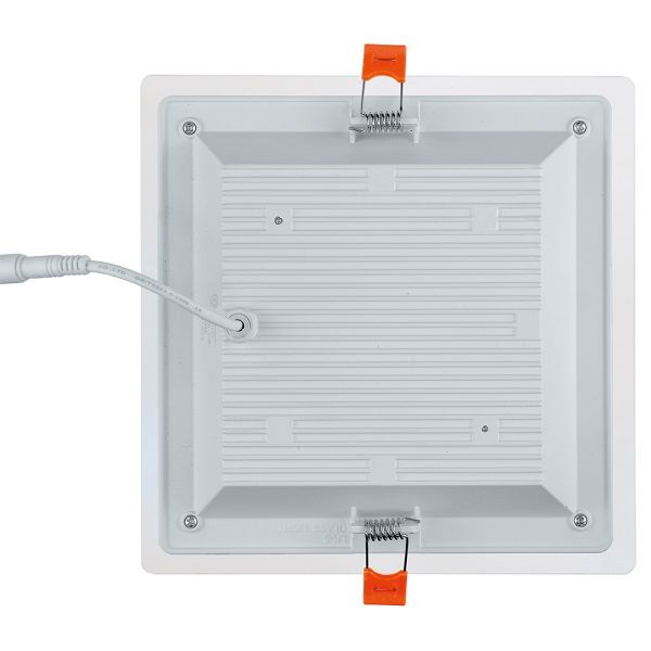 Задняя панель квадратного светодиодного даунлайта12Вт с подсветкой Ecola