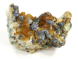 Галенит, флюорит, кварц, Россия, Адыгея (85*50*47 мм, 247 г) №29468