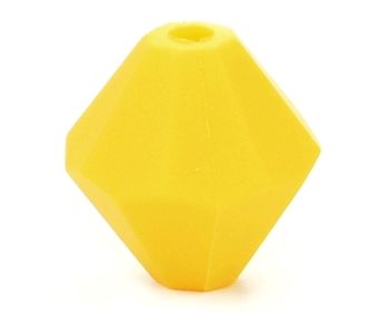 Силиконовый кристалл 13x14 мм Желтый
