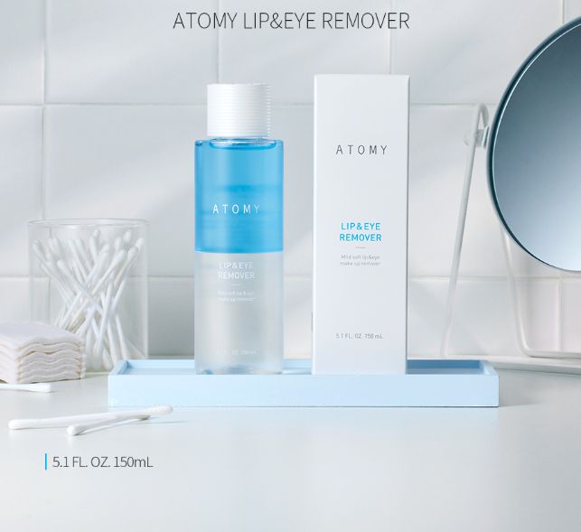 Двухфазное средство  для снятия  макияжа  «Atomy Lip & Eye Remover»