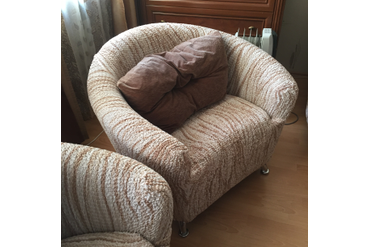 ЧЕХОЛ НА КРЕСЛО ВИСТА ЭЛЕГАНТ КРЕМ