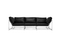 Диван Black Calfskin Sofa