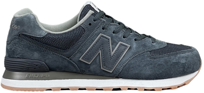 New Balance 574 Retro Metallic Patch Blue