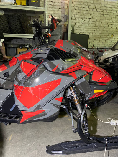 Наклейки на снегоход GEN4 G4 SKI DOO Turbo Expert 2022-2024 #2360-1