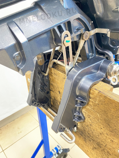 Лодочный мотор BAIKAL T9.9MS струбцина