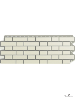 Кирпич Клинкерный  420*1130 мм Белый