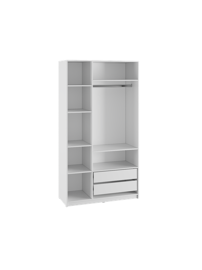 Бруно шкаф 1200 3-х ств (лдсп белый)