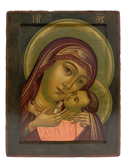 Корсунская. Рукописная икона Божией Матери