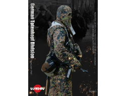 Немецкий разведчик в Венгрии, 1945 г - КОЛЛЕКЦИОННАЯ ФИГУРКА 1/6 WW2 German Totenkopf Division Hungary 1945 (UD9011) - UJINDOU