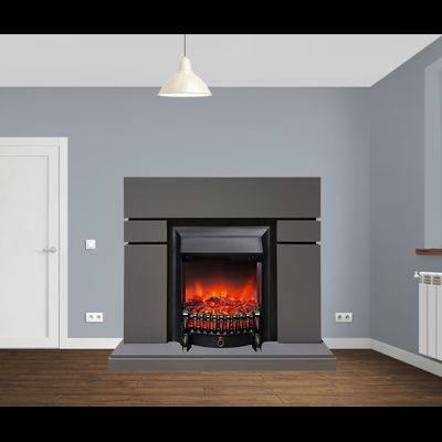 Электрокамин Лондон GR с очагом Fobos