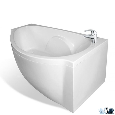 Ванна Эстет Грация 170 x 94 см, каменная правая, угловая, асимметричная