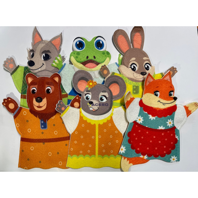 Театр на руку Кошкин дом Игрушки на руку