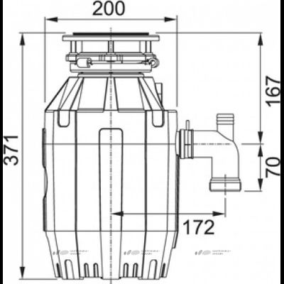 Измельчитель Turbo Elite TE-50 (+ пневмокнопка)