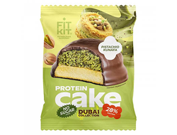 (FitKit) Protein cake Dubai collection - (50 гр) - (Фисташковая кунафа)
