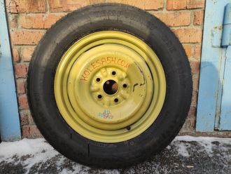 № Б813. Запасное колесо R16 5х114.3 155/90R16 Toyota