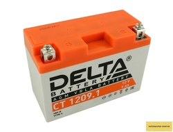 АКБ DELTA CT 1209.1 YT9B-BS (151х71х107)