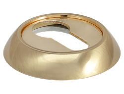 Накладки на ключевой цилиндр MORELLI MH-KH SG/GP Цвет - Матовое золото/золото