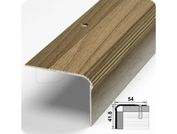 Порог угловой Лука ПУ 02.2700.R135 Дуб лионский