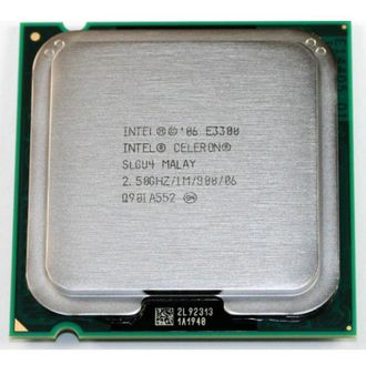Процессор Intel Celeron E3300 2.5 Ghz x2 socket 775 (800) (комиссионный товар)