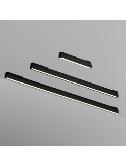 Уличный трековый светильник Basis Exility IP 3000К 12Вт 120° черный, O-TR02-1-S-12WB3K, Maytoni