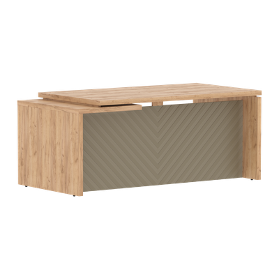 Дуб Бофорд/Капучино (эмаль)