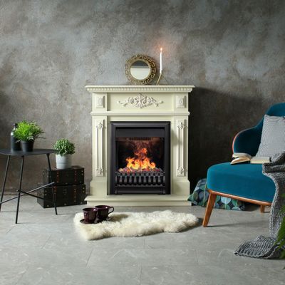 Электрокамин Lilian WT с очагом 3D Oregan